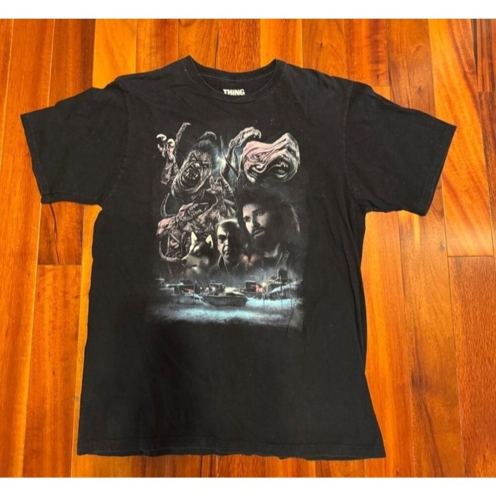 Vintage The Thing Limited Edition Men's Large Black Tee Shirt Fright Rags